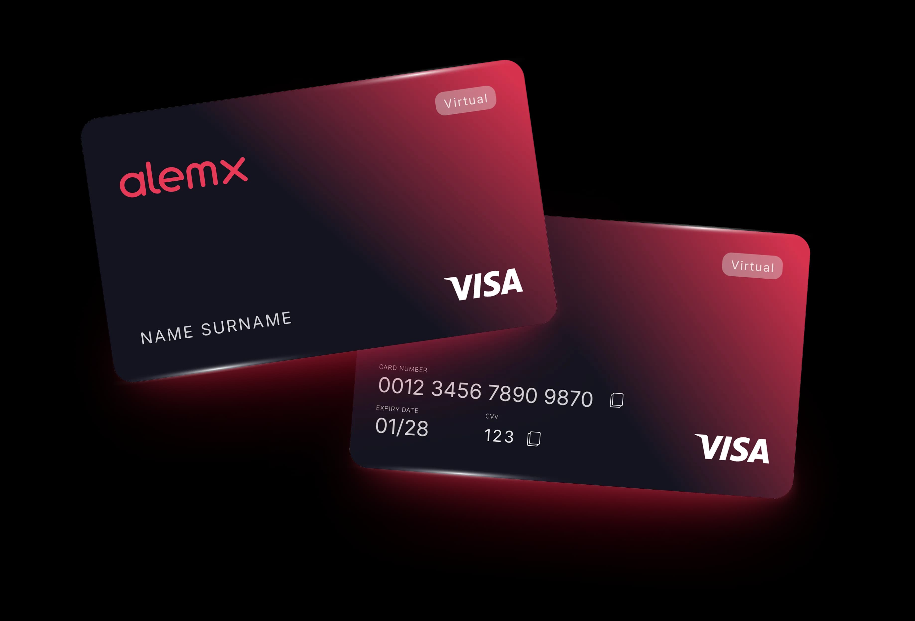 AlemX Visa Cards